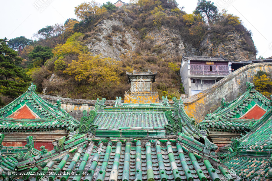 武当山建筑屋脊