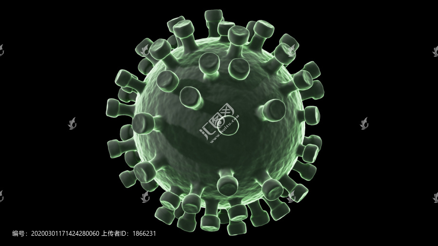 新型冠状病毒素材psd分层
