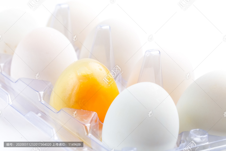 黄色松花蛋