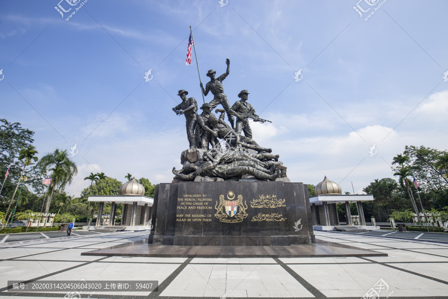 马来西亚国家英雄纪念碑雕像