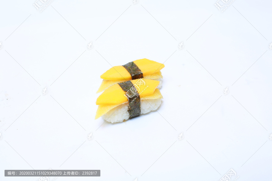 香芒黄希鲮鱼寿司