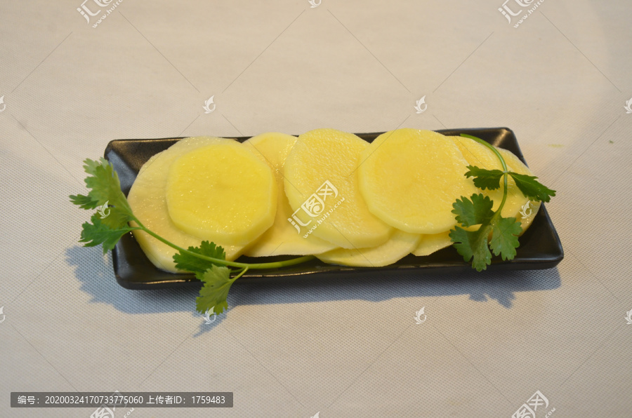 火锅配菜土豆