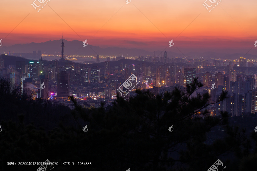 青岛城市夜景