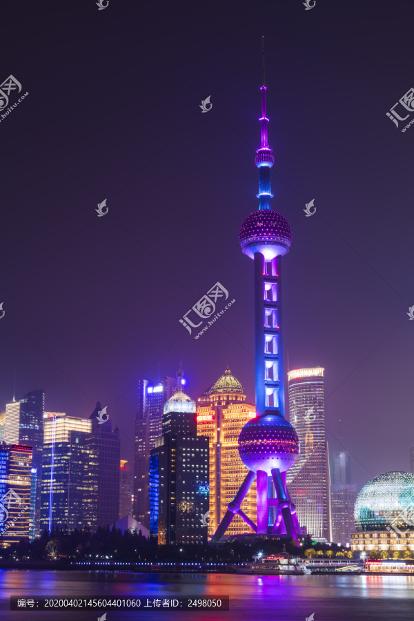 上海东方明珠夜景