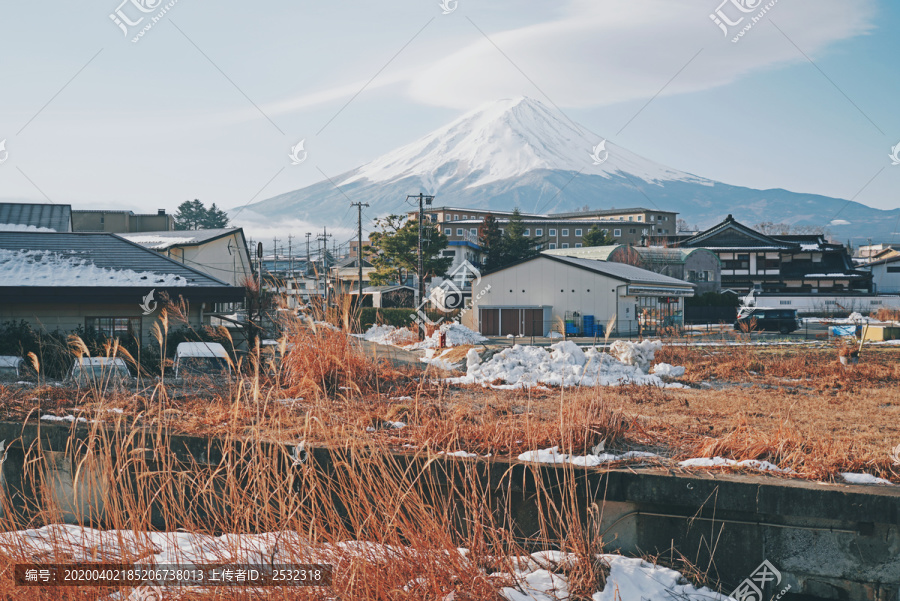 富士山冬季