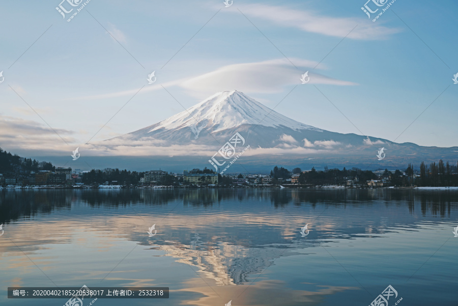 富士山冬季
