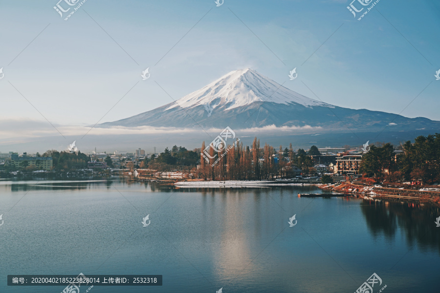 富士山冬季