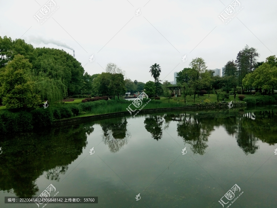 株洲文化园湖畔