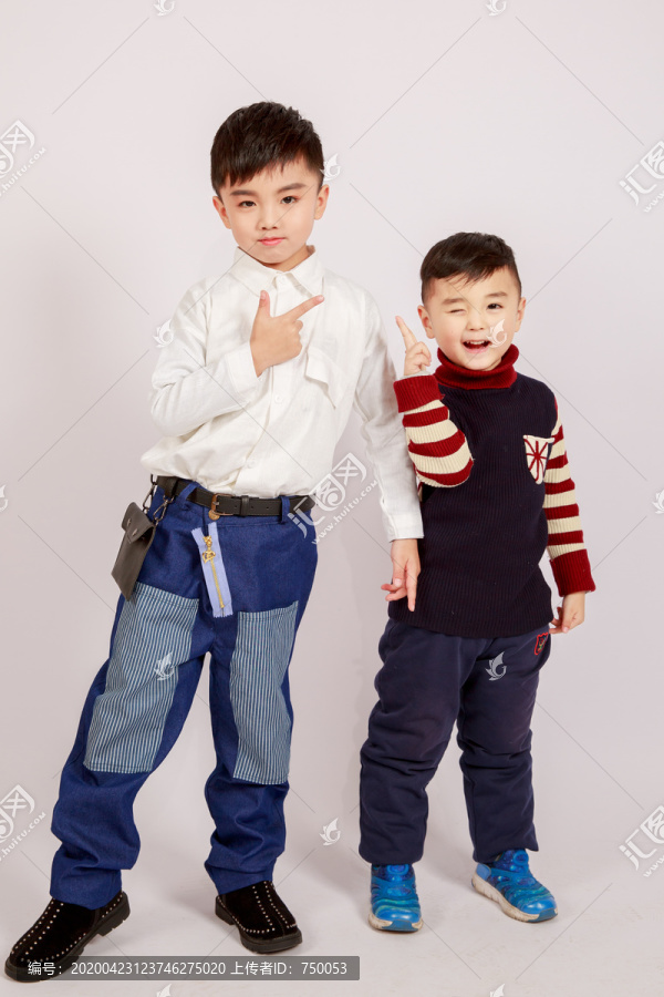 帅气的男孩