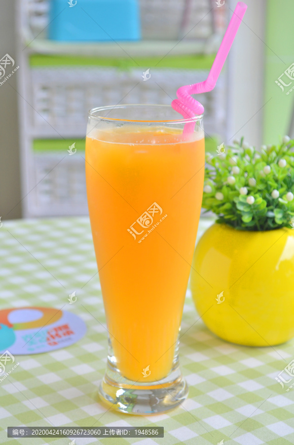 橙汁果茶