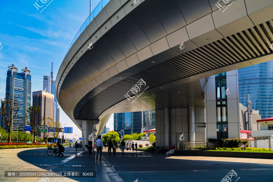 陆家嘴空中景观步廊