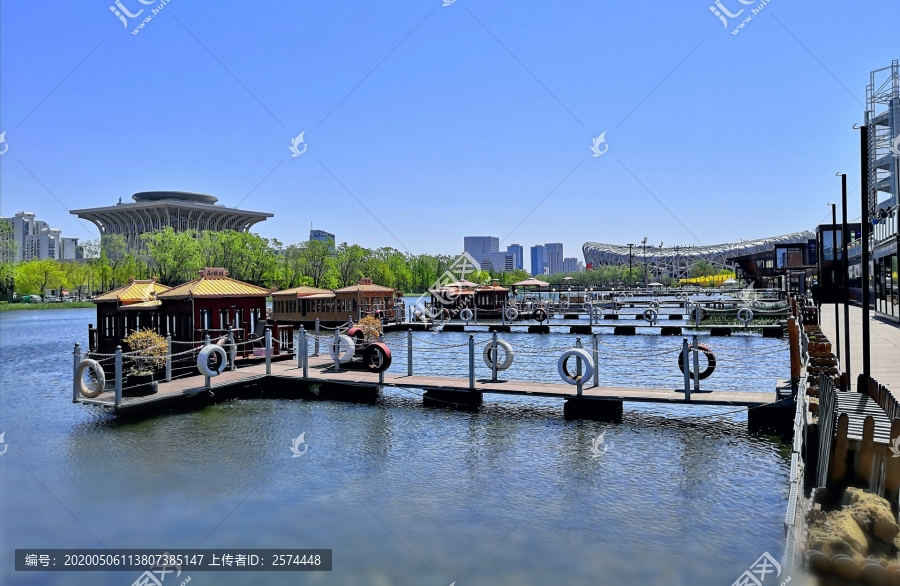 北京鸟巢美景