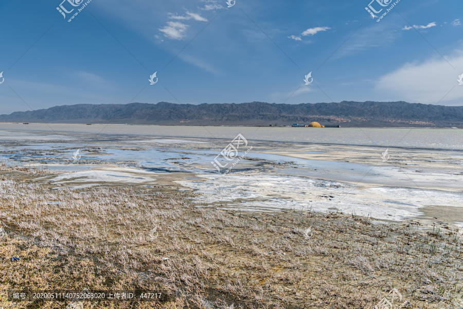 新疆柴窝堡盐湖