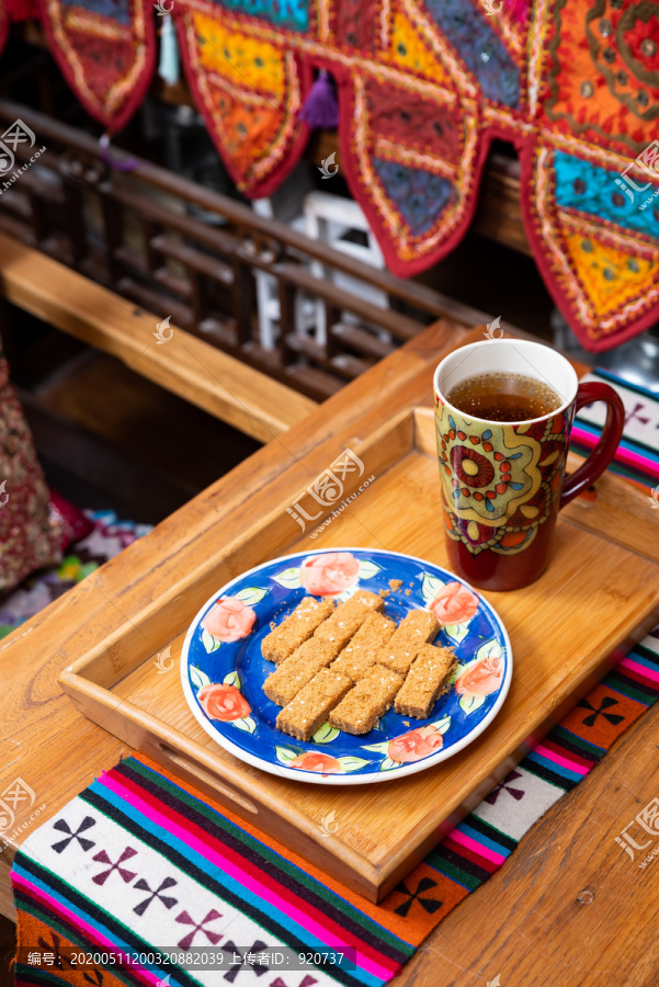 蛋酥配决明子茶