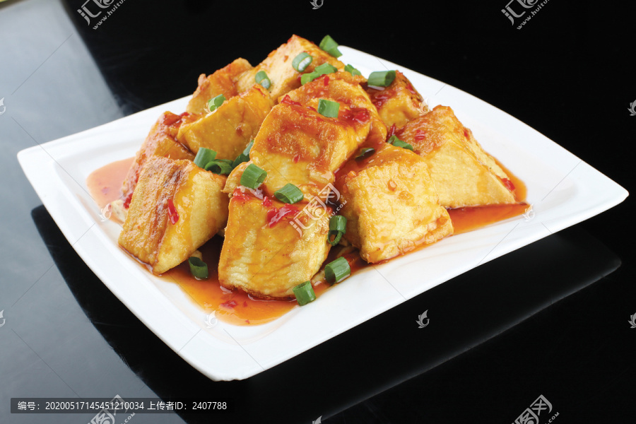 泰式焗三角豆腐