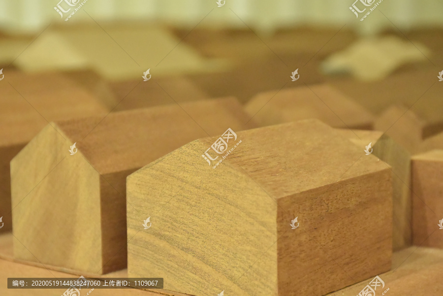 木头房子模型