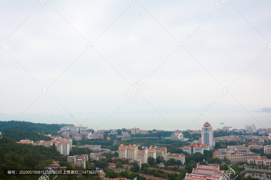 厦门大学校园全景