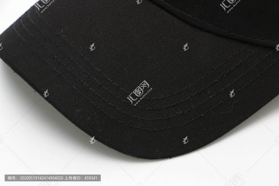 棒球帽帽檐细节图