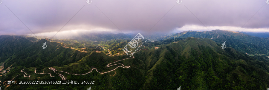 中坳风电场风光