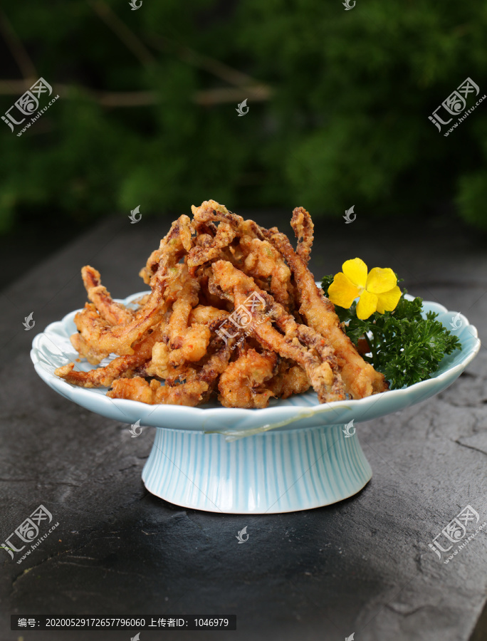 炸阿根廷鱿鱼须