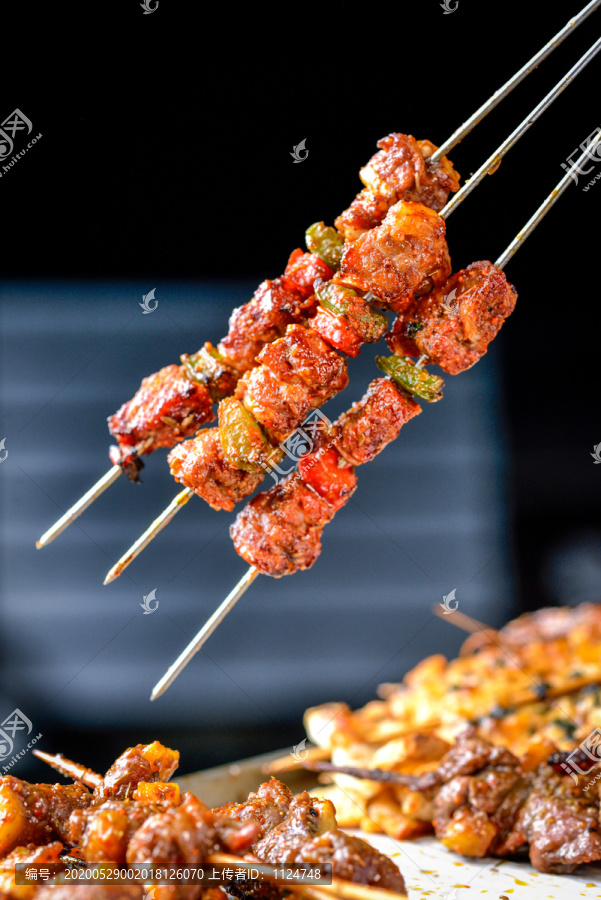 烤牛肉串