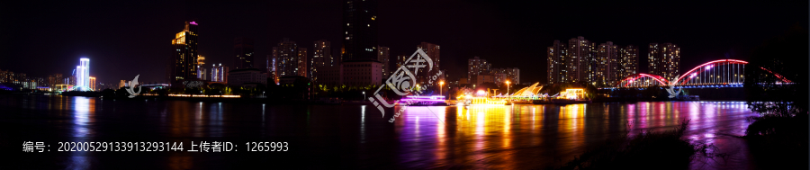 黄河风情线夜景
