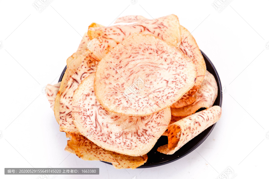 芋头片即食紫芋脆