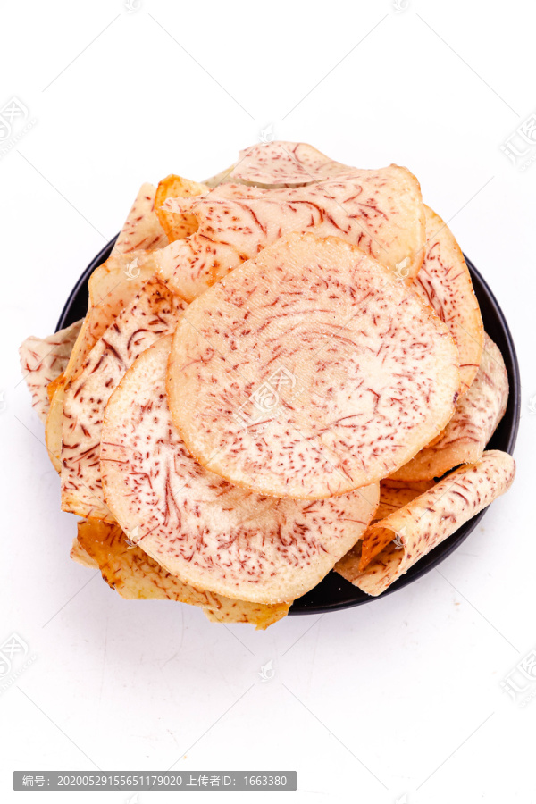 芋头片即食紫芋脆
