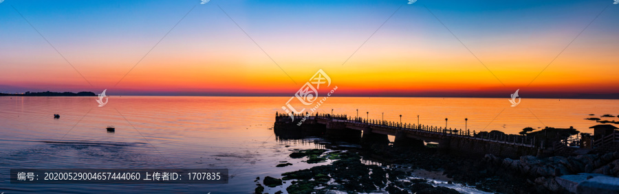 威海高区国际海水浴场大全夜景B
