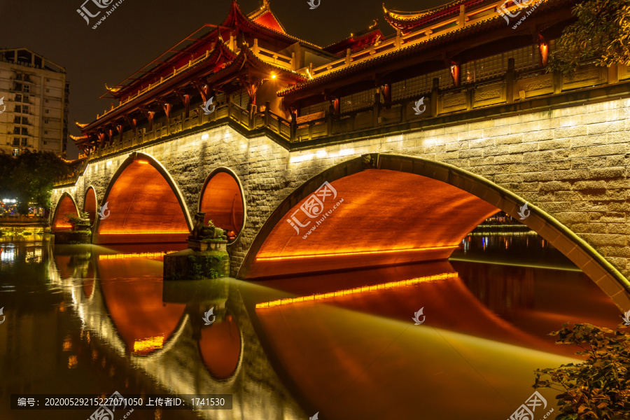 安顺廊桥夜景