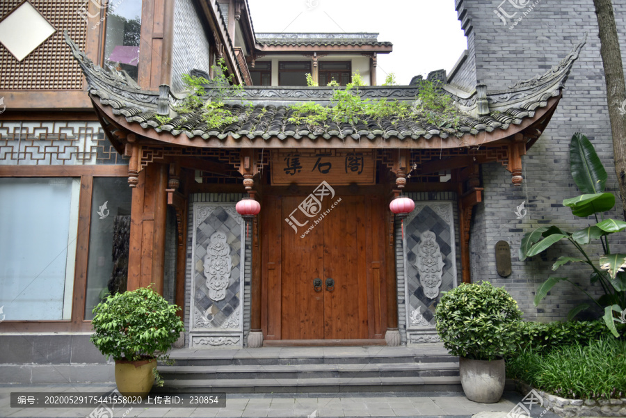 仿古中式别墅大门