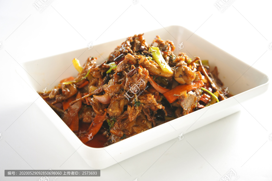 辣炒鸡架