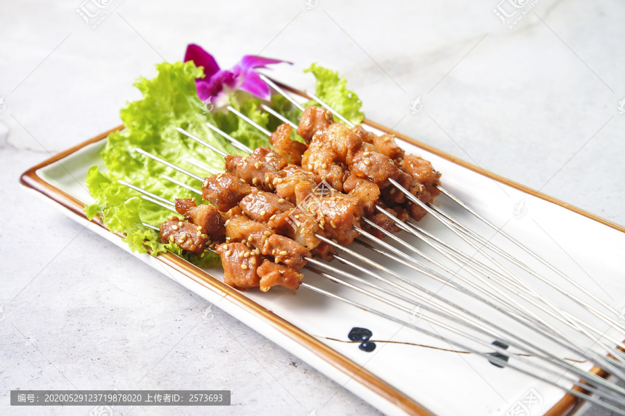 叉烧梅肉串