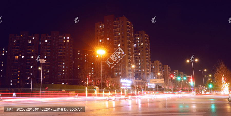 新郑中华路夜景