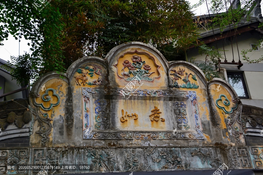 古典建筑装饰花纹