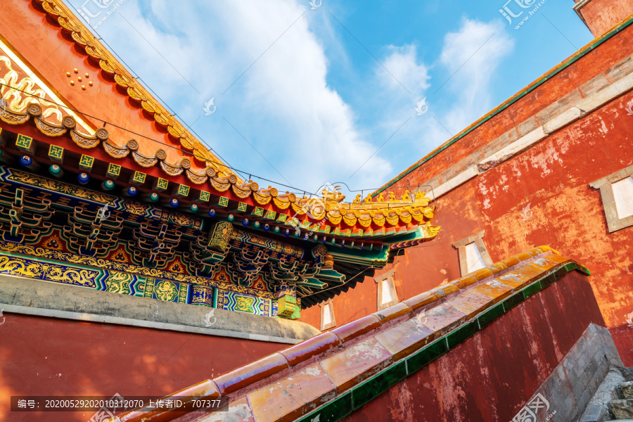北京颐和园古建筑