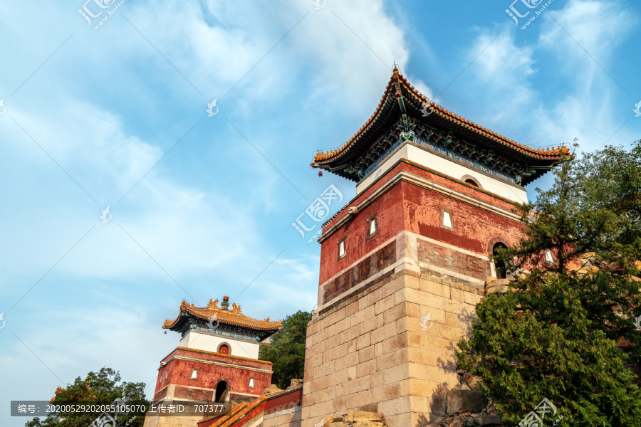 北京颐和园古建筑