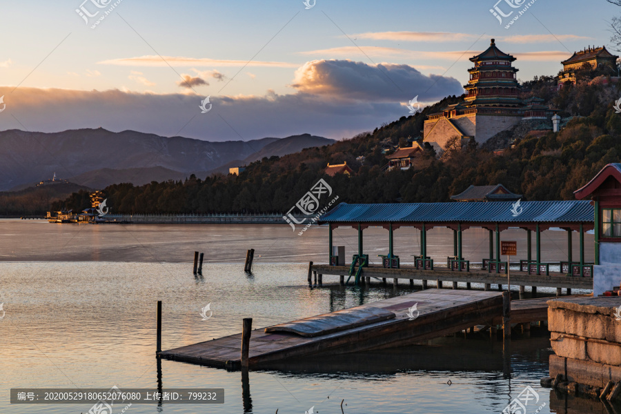 北京颐和园风光