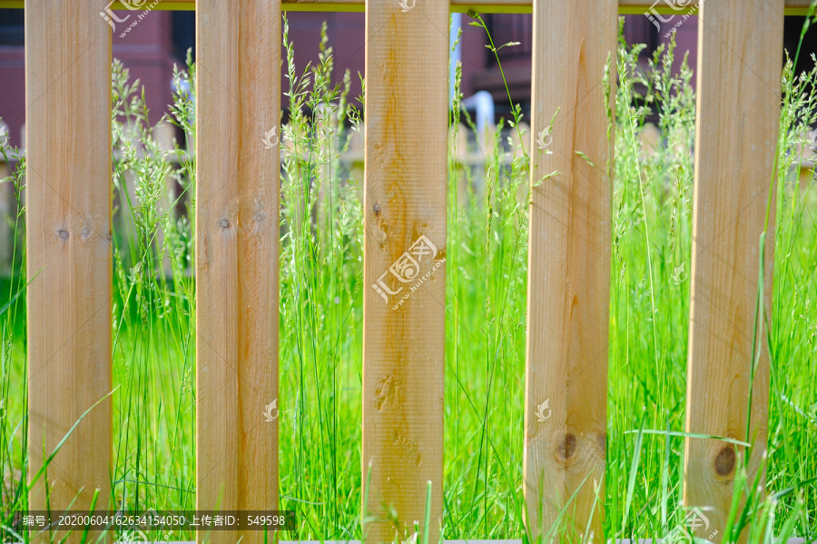 花园木栏杆
