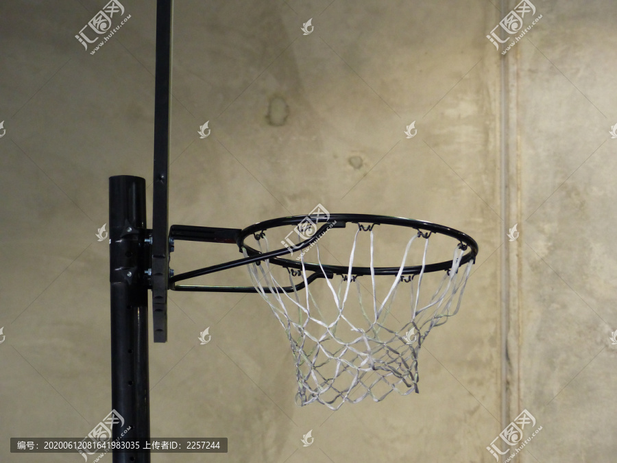 篮球框特写