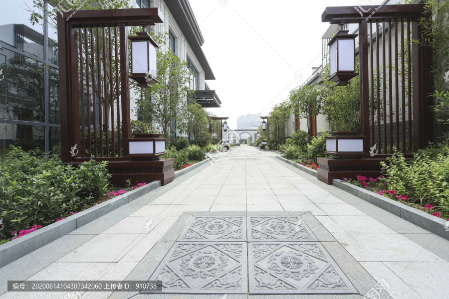 新中式唐语砖雕别墅装修设计效果