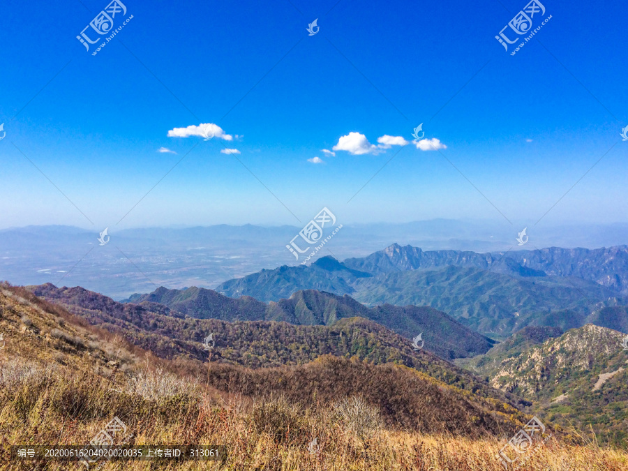 海坨山秋景