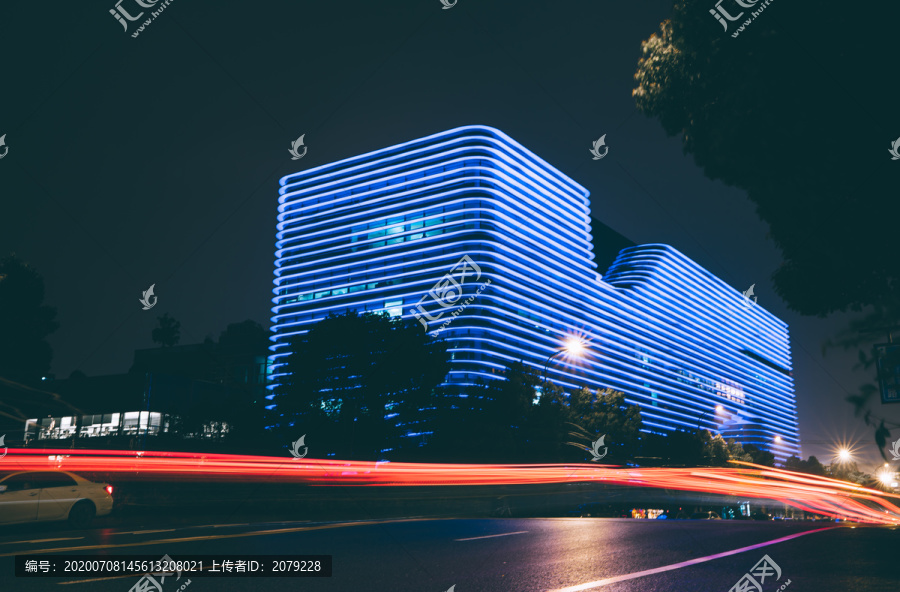 杭州未来科技城夜景