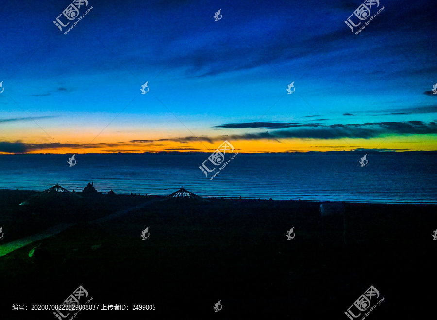 黑马河日出