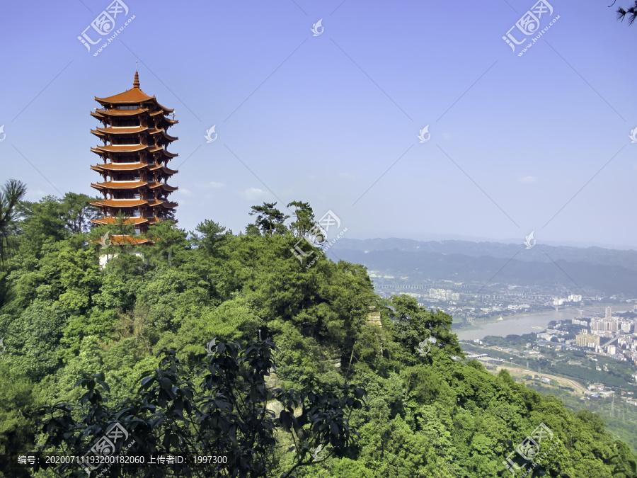 缙云山观景台