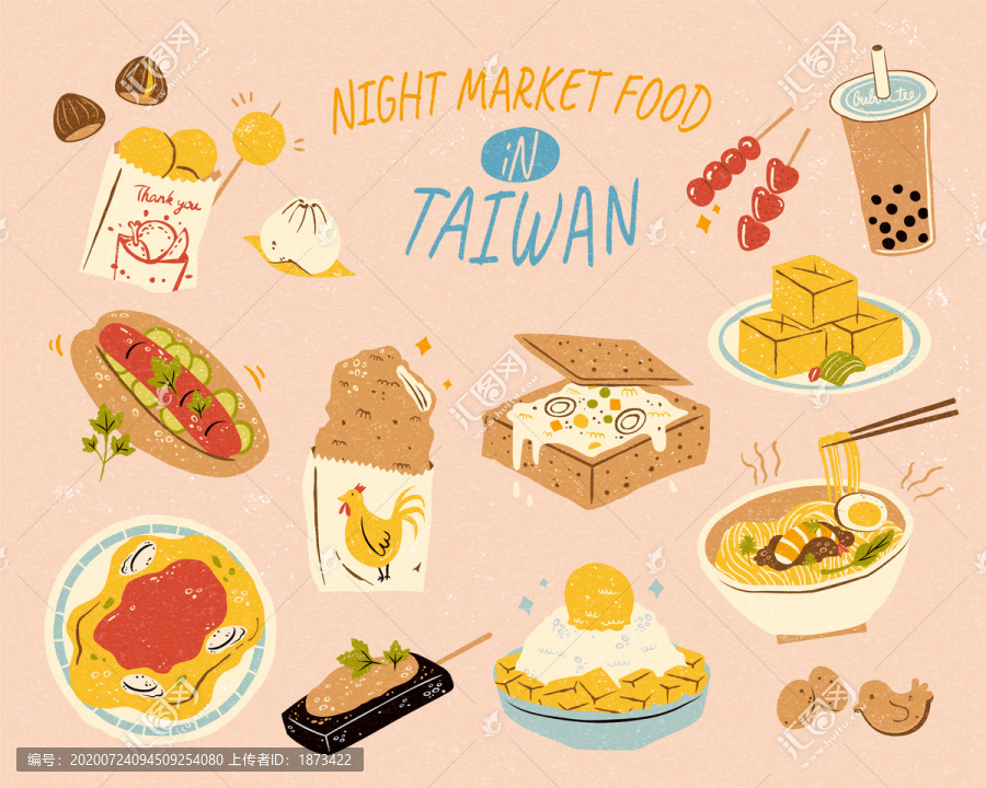 台湾夜市美食集合插图