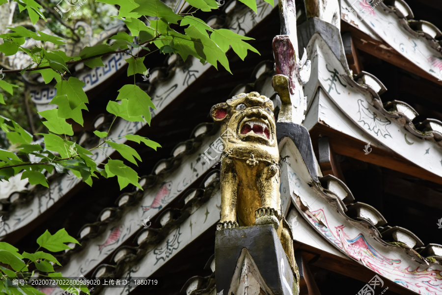 屋顶神兽