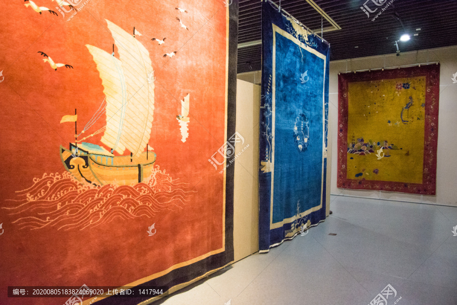 海上丝路贸易地毯展览