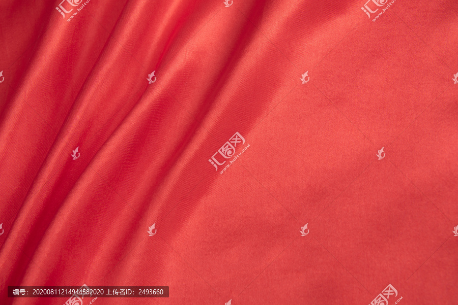 红色丝绸背景素材