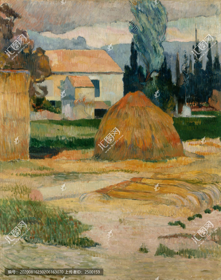 保罗·高更欧洲乡村风景油画